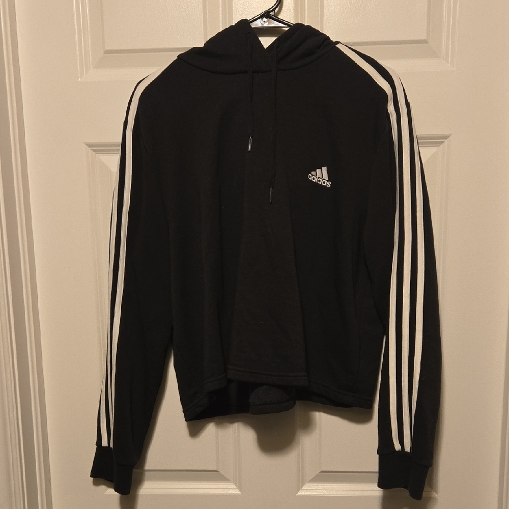 Adidas Black and White Track Sweater